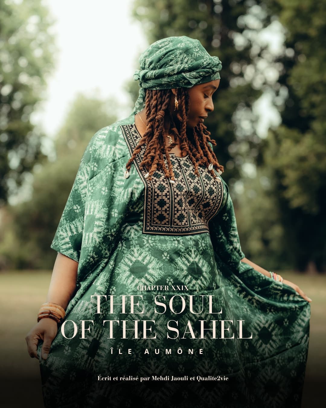 Photographie de mode aux couleurs chaudes, élégance franco-africaine — Mehdi Narratives