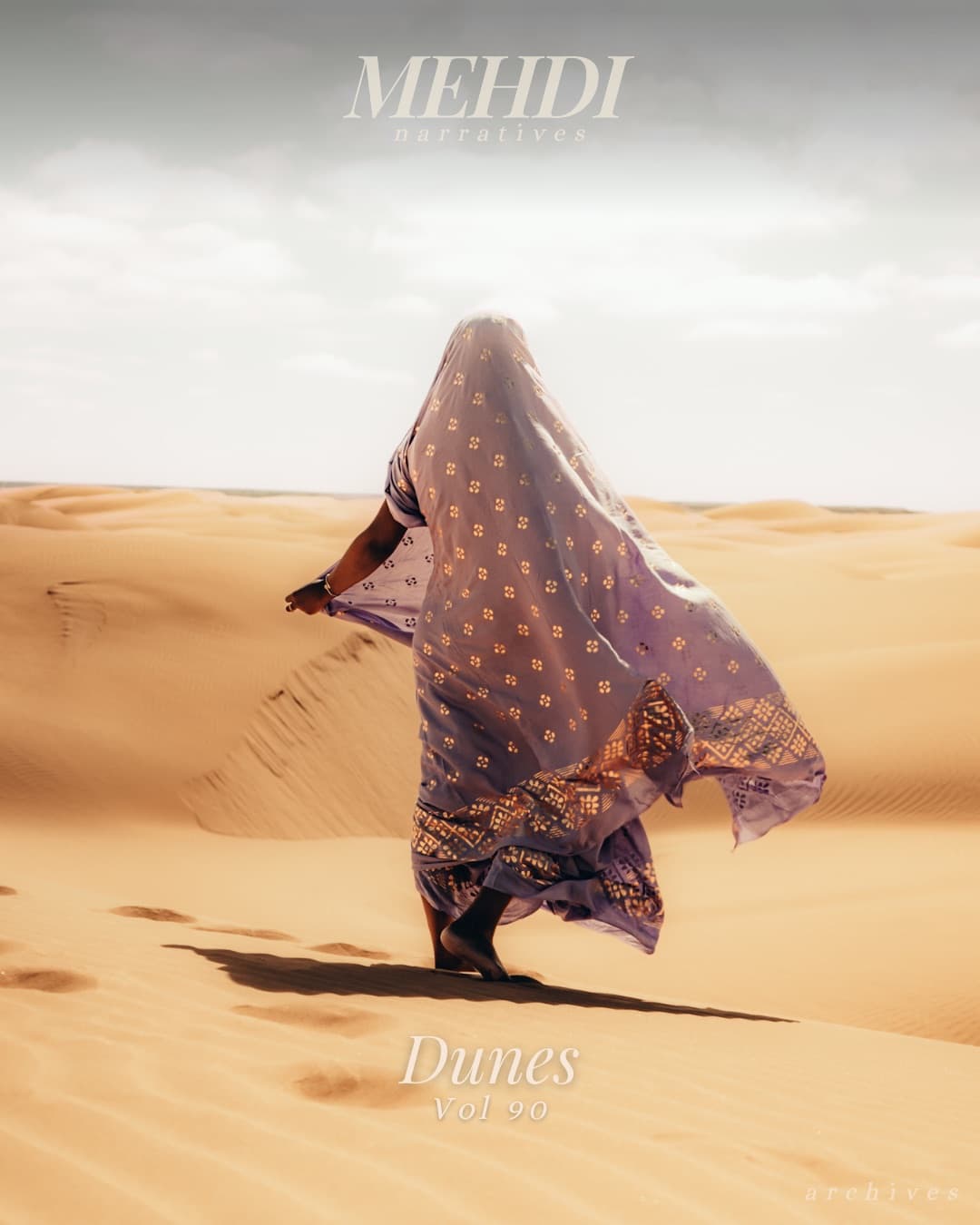 Photographie éditoriale, matières et drapés — Mehdi Narratives